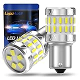 lupuauto 1156 PY21W BAU15S Turn Signal Bulbs White, Extremely Bright Low Power 7507 7506 Automotive Turn Signal Light Bulbs, Pack of 2