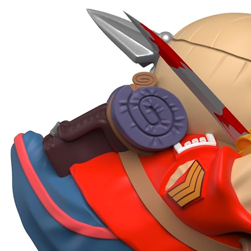 TUBBZ Box-Ausgabe Eddie der Soldat Eddie The Trooper Sammler-Vinyl-Gummiente Figur - Offizielles Iron Maiden Merchandise - Musik