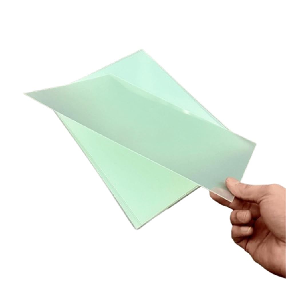 Zielona płyta epoksydowa z włókna szklanego, Zielone płyty epoksydowe, panel z włókna szklanego FR4, grubość 0,4/0,5/0,6 mm, płyta wypełniająca FR4 FPC(0.4x200x250mm)
