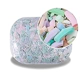 WELL-STRONG 5LBS High Density Memory Foam Filling (Not Shredded) Granular Bean Bag Filler Foam, Refi