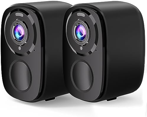 Amazon.com : 2Pack Security Cameras Wireless Outdoor/Home Security,5MP ...