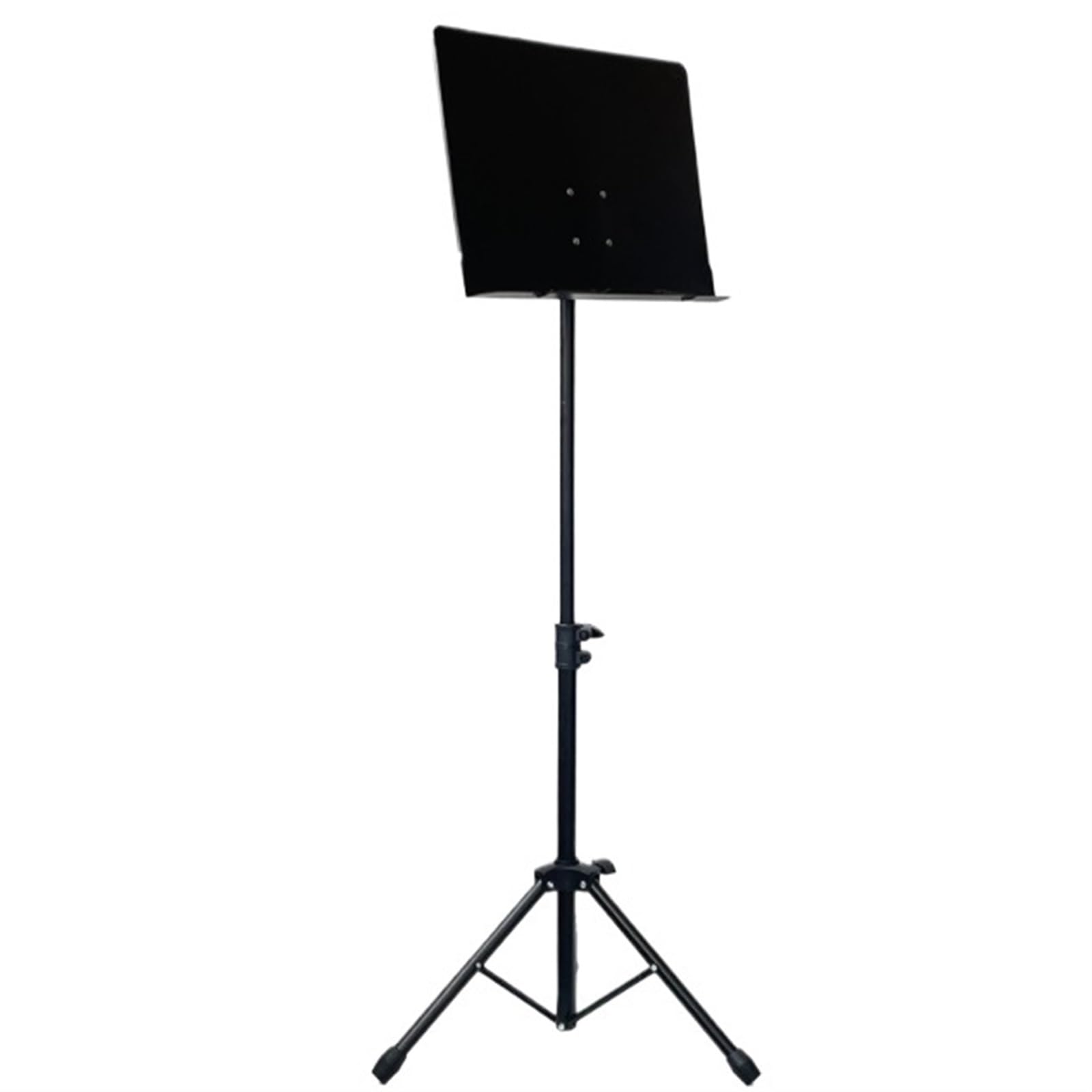 Zusammenklappbarer tragbarer Notenständer, Notenständer, klappbar, höhenverstellbar, 2-in-1, Metall, Schwarz, 140 x 49 cm, for Noten