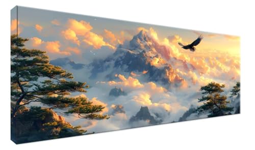 Pintura Diamante de cristales para manualidades de adultos y niños: Kit de punto de cruz 70x40cm