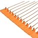 Plastic Security Seals 9.84“ Tamper Proof Self Locking Security Tags Pull-Tite Signage Ties Numbered Orange Pack of 100 PCS