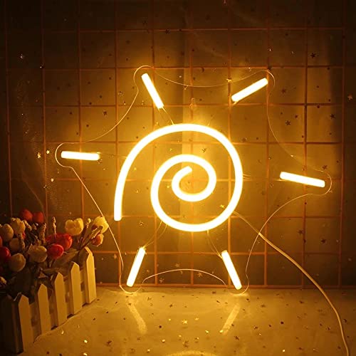 Luz de neón LED Decoración navideña Signo de sol Usb con interruptor Colgante de pared Fiesta de Navidad Decoración de arte navideño para el hogar Habitación de los niños Lámparas de noche Cover