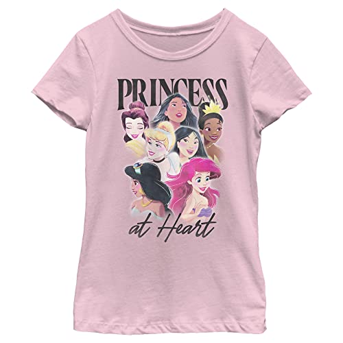 Disney Girl's Princess at Heart T-Shirt