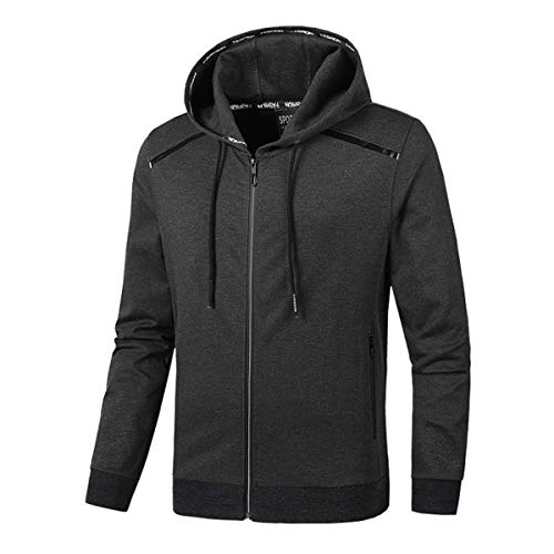 Image of PRIJOUHE Men's Tracksuit Hooded Fitness Sport Suits Gym Hoodie 2 Piece Hoodies Joggers Sweatpants Sets Gym Jogging Tracksuits