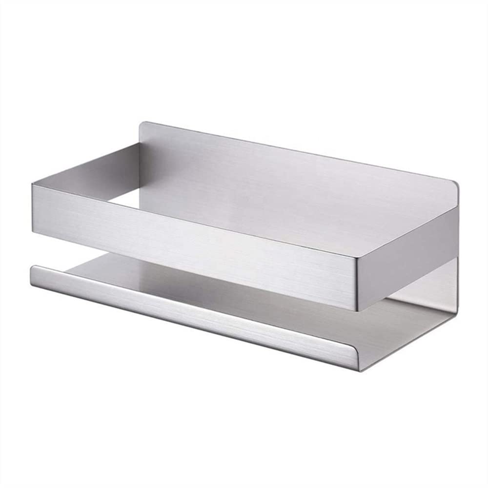 ZJHFFFG Corner Shower Caddy No Drilling Bathroom Shelf Floating Shelves Wall Mounted Rustproof Cosmetics Shampoo Storage Rack Kitchen