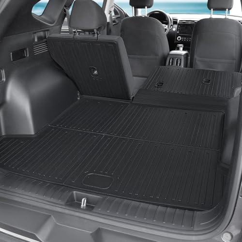 GALVAGNITE Cargo Mat for 2022-2025 2026 Hyundai Tucson Gas, Full Coverage All Weather Trunk Cargo Liner with Backrest Protectors for Tucson Accessories