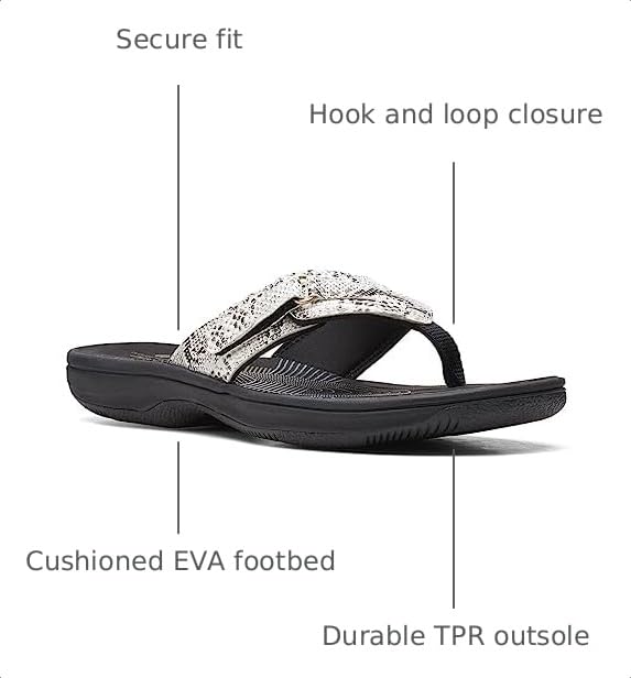 Image of Clarks Women's Breeze Sea Flip-Flop