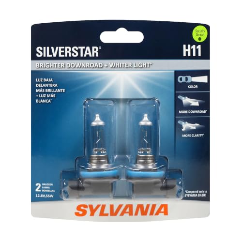SYLVANIA H11 SilverStar Halogen Headlight Bulb...