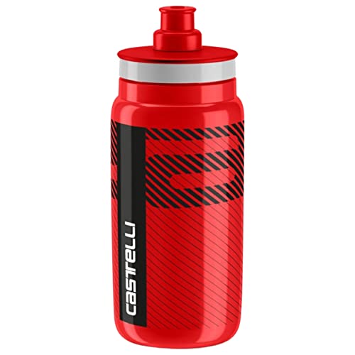 castelli Botella de Agua, Unisex Adulto, Rojo, Talla única Cover
