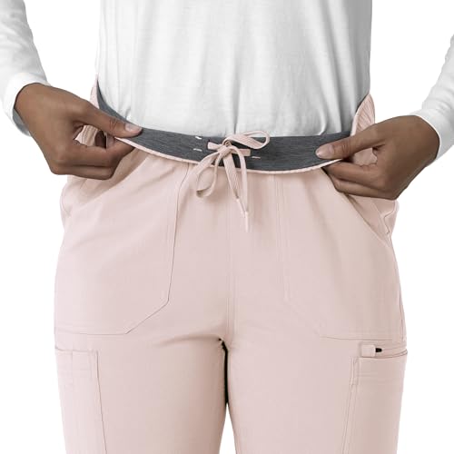 Carhartt Force Cross-Flex Women's Straight Leg Cargo Scrub Pant, Soft Rose - image 5