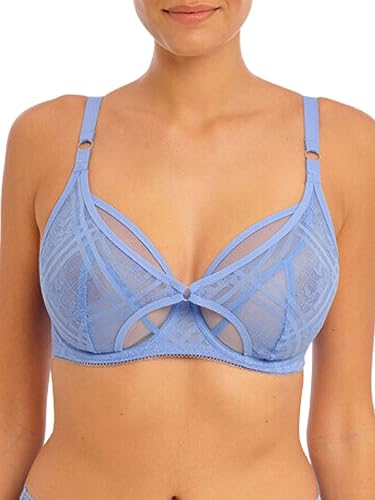 Soutien-gorge Freya Fatale bleuet 85E idéal sous un chemisier de bureau