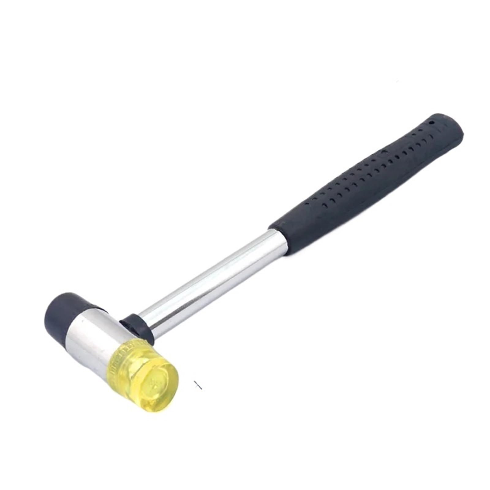 Double Face Soft Tap Rubber Hammer Multifunctional Nylon Head Mallet for Woodworking(45mm)