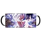 Dragon Ball Farbwechsel Tasse,magische Farbwechsel-Kaffeetasse für Büro und Zuhause,330 ml,E
