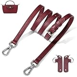 【Conception de boucle anti-dérapante sécurisée】 Équipée d'une goupille métallique améliorée et de 2 boucles robustes, cette sangle s'attache fermement à votre mini sac Longchamp pour éviter tout glissement, déplacement et chute de la sangle, garantissant un porté fiable et sécurisé.