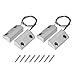 uxcell Rolling Door Contact Magnetic Reed Switch Alarm with 2 Wires for N.C. Applications MC-56 2Set