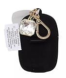 Bath and Body Works Black With Faux Diamond Crystal Gemstone Twist-Off Charm Pocketbac Pocketbac Hand Sanitzer Holder