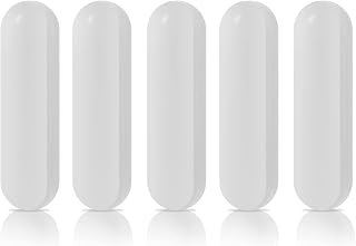 5 Pcs 10mm(0.4 inch) PTFE Magnetic Stirrer Mixer Stir Bar,White Color,Laboratory Bar,Stir Plate Bar,Stir Bars…