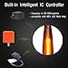 FEZZ Intermitentes Led Moto Universales Intermitentes Moto Homologados Luz Senal de Giro...