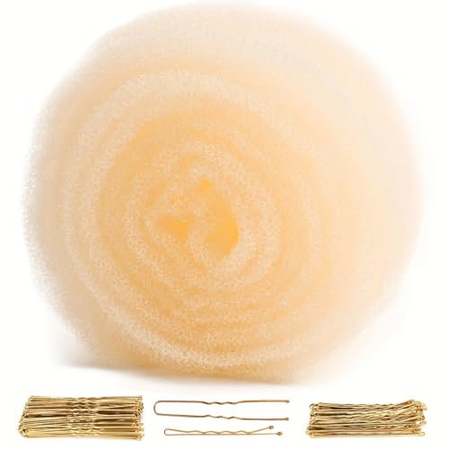 Hair Padding Hair Sponge for Updo Voluminous Styling Foundation for Formal Events and Wedding Hairstyles Versatile Bun Maker for Fine Hair Types Professional Tool with Hold