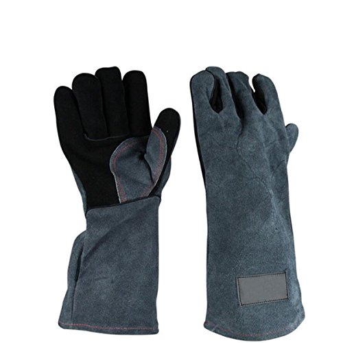 Preisvergleich Produktbild Handschuhe Hochtemperatur-Grill Backen Mikrowellen-Haus Schutzhandschuhe Schweißer Handschuhe