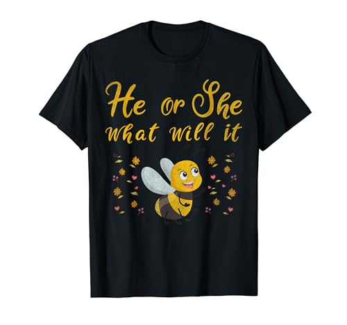 He or She What Will It Bee - Revelación De Sexo Camiseta