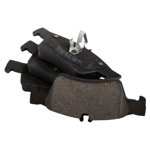 Image of TRQ Rear Brake Pad and Rotor Set Ceramic Compatible with 2003-2006 Mercedes-Benz S430 S500