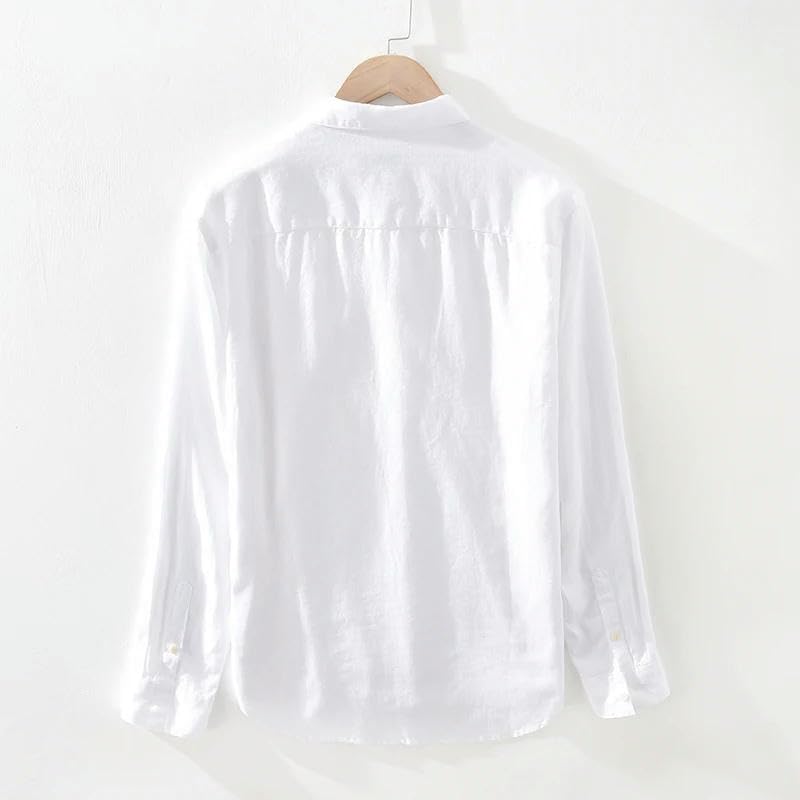 Chemise en lin homme légère contre la chaleur estivale chic - 2