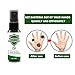 JunLai888 Hand Soap Spray, Alcohol-Free No Washing Hand Soap Portable Mini Hand Soap Spray - Remove 99.99% Harmful Substance with 24-Hour Protection (Green, 50ML)