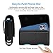Mopaclle Phone Holster for iPhone 17 Pro Max, 17 Air, iPhone 16 Pro Max,15 Pro Max 15 Plus,14 Pro Max 13 Pro Max, 12 Pro Max,Premium Cell Phone Belt Holder for Men with Belt Clip ID Card Holder Pouch
