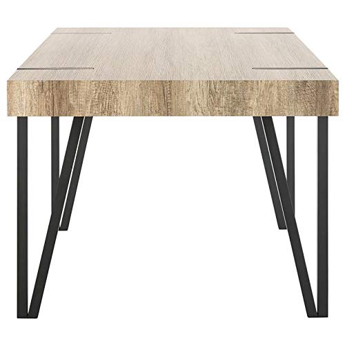 Safavieh Home Alyssa Rustic Industrial Brown And Black Dining Table #TOP3