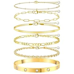 A1--Gold Clip Bead + Bracelet