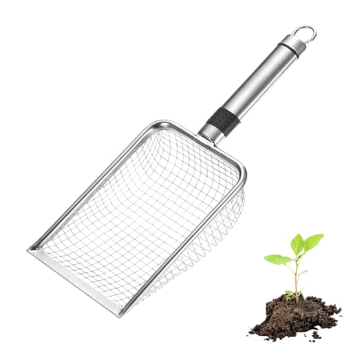 M METERXITY Criba de Suelo para Jardín 6 mm Acero Inoxidable miniatura 1