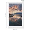 FodPand Evening in Vancouver Diamond Painting Kits for Adults Beginners 5D Square Drill Diamond Art Kits with DIY Tools Gem Art Crafts for Home Wall Decor Living Room Bedroom Office Decoration 12x20 #1