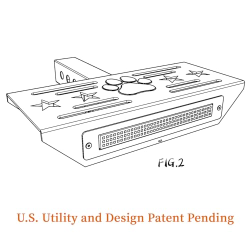Vku VHAHS03 Hitch Step With Light 108 Led Brake Lighting(6 Models) Fit 2 Inch Receiver Steel Construction Powder Matte Coated Towing Hitch Step thumb #7