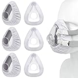 Medihealer CPAP Mask Liners(L) Compatible with AirFit & AirTouch F20 F10 for Reducing Red Mark, Soft Reusable Mask Covers, NOT for Mirage Quattro& F30 Mask - Pack of 6