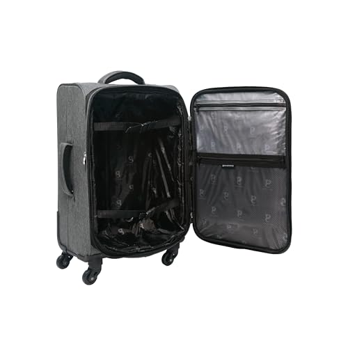 geckobrands Optivate X17 Luggage, Everyday Grey - Available in 3 Sizes (Carry-On - 21 Inch)2