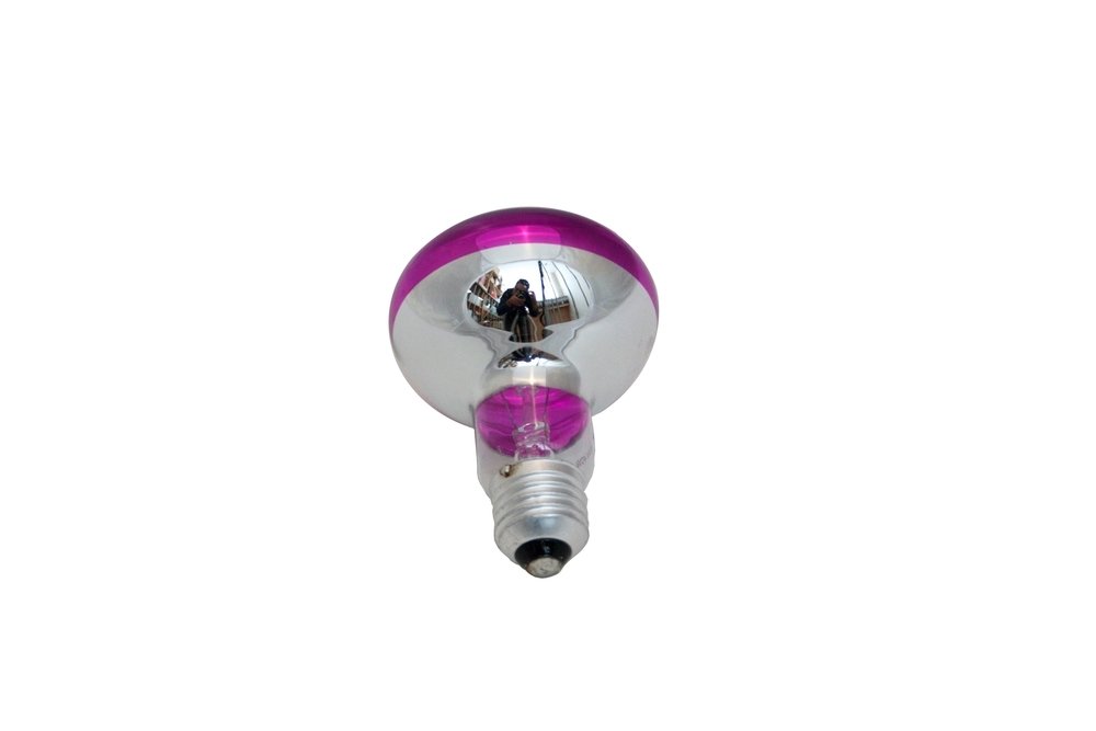 3 unidades R80 Foco 230 V 40 W E27 para órgano de luz verde, lila y naranja, bombillas de repuesto, efecto de luz