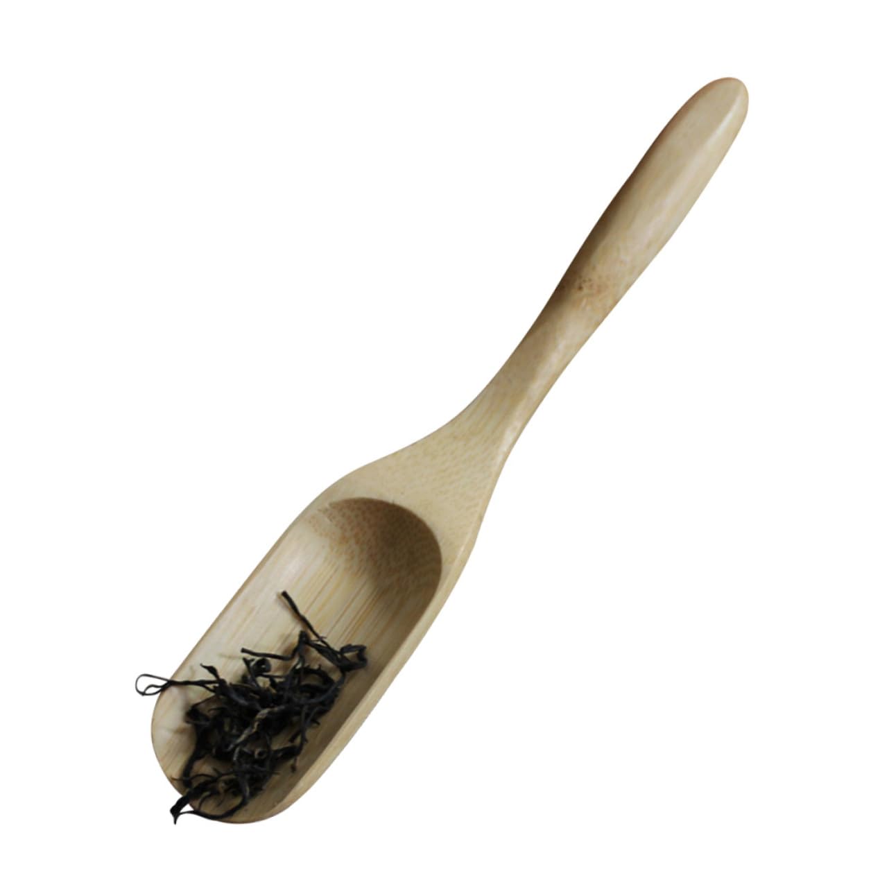 OHPHCALL Chinese Tea Accessories Set Bamboo Tea Spoon Kungfu Style for Home Office