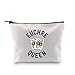Euchre Queen Funny Euchre Makeup Bag Euchre Player Gift Euchre Game Gift for Grandma (EUCHRE QUEEN)