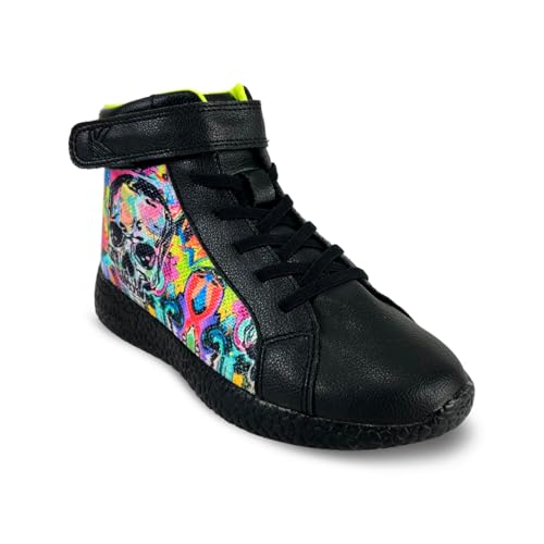 Image of KazarMax Hopits Kids Boys and Girls Ankle Length | High Top | Slip-on Sneakers Shoes | Lightweight | Outdoor Shoes Collection