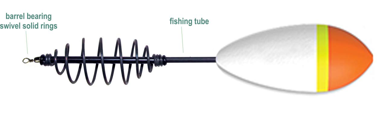 Elfishes 3pcs Carp Fishing Surface Running Floating Feeder Bait Bag up Method 40g/1.4oz