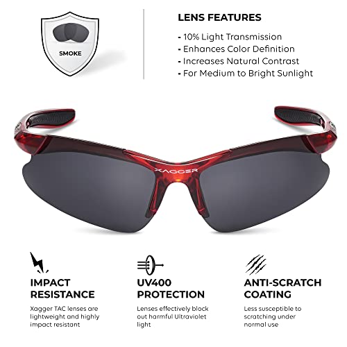 Image of Kids Youth Polarized Sports Sunglasses for Boys Girls Baseball Softball Glasses TR90 Frame