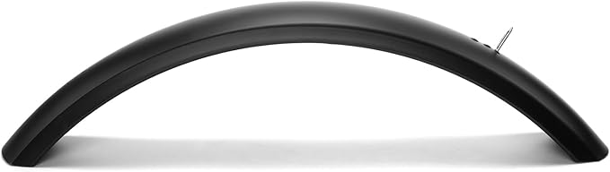 Guardabarros Universal PUCKIPUPPY para Motocicleta, Plástico, Negro miniatura 3