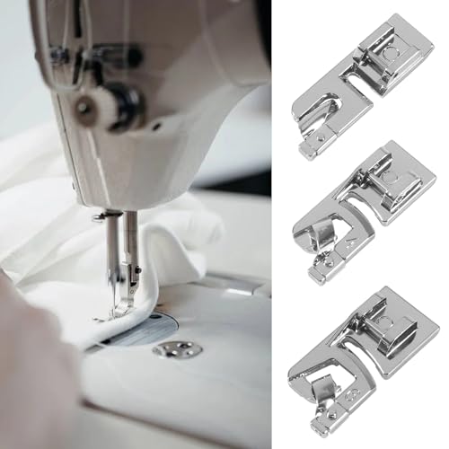 Kit de 3 Pies para Dobladillo para Máquina de Coser miniatura 2