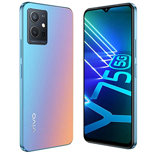 Image of (Refurbished) Vivo Y75 5G (Glowing Galaxy, 8GB RAM, 128GB ROM) Without Offers