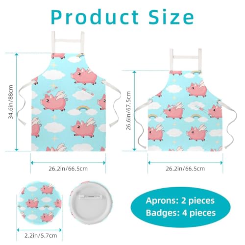 Tablier de cuisine original avec broches pour restaurant et pâtisserie - 2