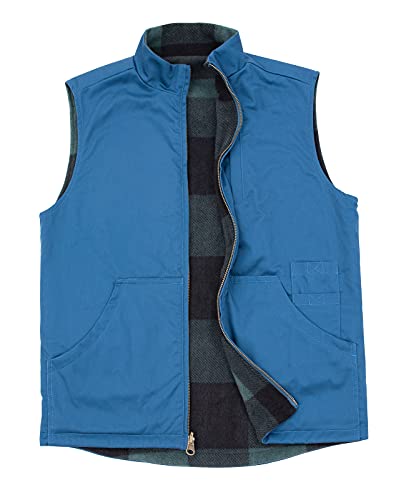 Image of ZENTHACE Men's Full Zip Reversible Work Casual Vest